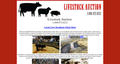 Desktop Screenshot of livestock-auction.com